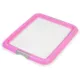 Product IRIS, Puppy Pee Pad Holder for Dog Potty Training, Holds Pads 19.33" L x 16.53" W x 1.18" H Pink
