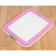 Product IRIS, Puppy Pee Pad Holder for Dog Potty Training, Holds Pads 19.33" L x 16.53" W x 1.18" H Pink