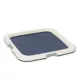 Product IRIS USA Puppy Pee Pad Holder for Dog Potty Training, Holds Pads 23" L x 22.75" W x 1.37" H, Blue