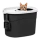 Product IRIS, Large Top Entry Cat Litter Box with Litter Catching Lid & Scoop - Enclosed Design