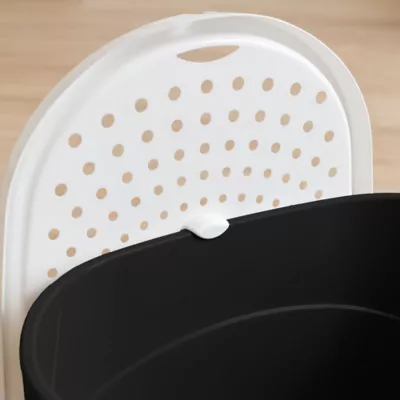 Product IRIS, Large Top Entry Cat Litter Box with Litter Catching Lid & Scoop - Enclosed Design
