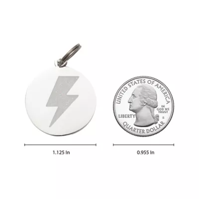Product Two Tails Pet Company 'Lightning Bolt' Pet ID Tag