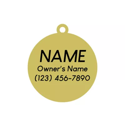 Product Two Tails Pet Company 'Lover, Not A Biter' Pet ID Tag