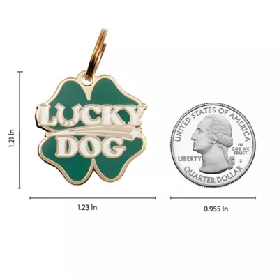Product Two Tails Pet Company Lucky Dog Pet ID Tag