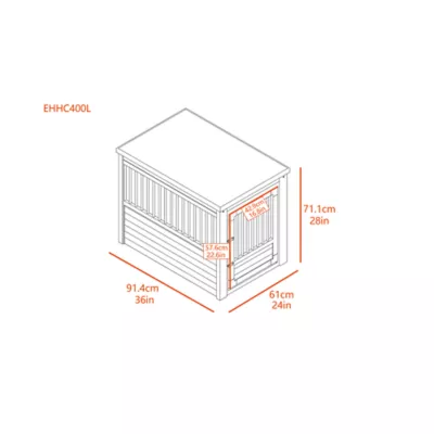 Product New Age Pet® ECOFLEX® End Table Dog Crate
