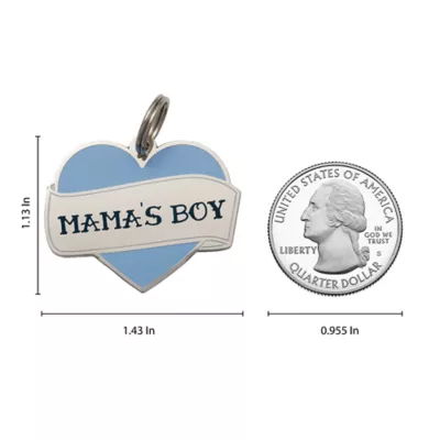Product Two Tails Pet Company 'Mama's Boy' Pet ID Tag