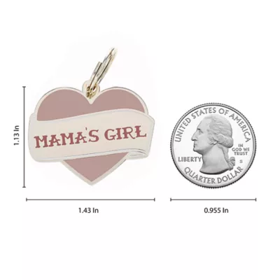 Product Two Tails Pet Company 'Mama's Girl' Pet ID Tag