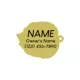 Product Two Tails Pet Company 'Monstera Leaf' Pet ID Tag