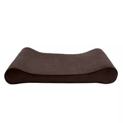 Product FurHaven Microvelvet Orthopedic Luxe Lounger Dog Bed - Espresso