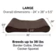 Product FurHaven Microvelvet Orthopedic Luxe Lounger Dog Bed - Espresso