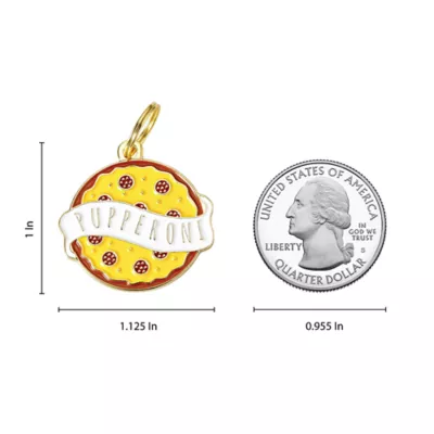 Product Two Tails Pet Company 'Pupperoni' Pet ID Tag