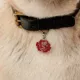 Product Two Tails Pet Company Rose Pet ID Tag