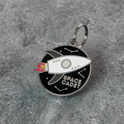 Product Two Tails Pet Company Space Cadet Pet ID Tag