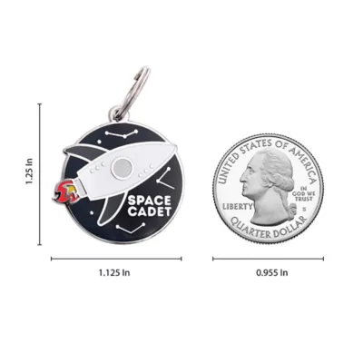 Product Two Tails Pet Company Space Cadet Pet ID Tag