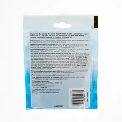 Product Kaytee Healthy Toppings Papaya Small Animal Treats 2.5 Oz