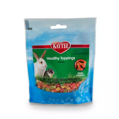 Product Kaytee Healthy Toppings Papaya Small Animal Treats 2.5 Oz