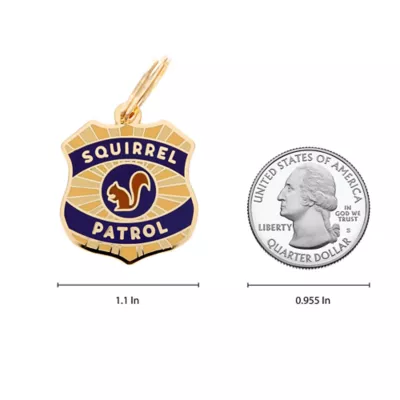 Product Two Tails Pet Company Squirrel Patrol Pet ID Tag