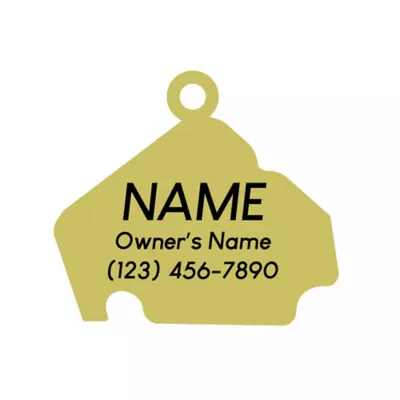 Product Two Tails Pet Company Stinkin' Cute Pet ID Tag