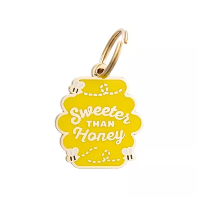 Product Two Tails Pet Company Sweeter Than Honey Pet ID Tag