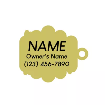 Product Two Tails Pet Company Sweeter Than Honey Pet ID Tag