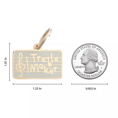 Product Two Tails Pet Company Treble Maker Pet ID Tag