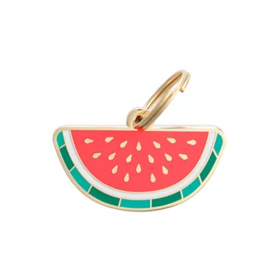 Product Two Tails Pet Company Watermelon Pet ID Tag