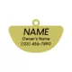 Product Two Tails Pet Company Watermelon Pet ID Tag