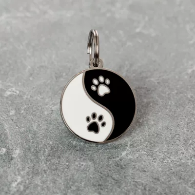 Product Two Tails Pet Company Ying Yang Pet ID Tag