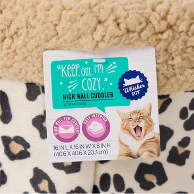 Product Whisker City® High Wall Cuddler Cat Bed