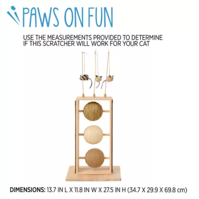 Product Whisker City® Ball Toy Cat Scratcher