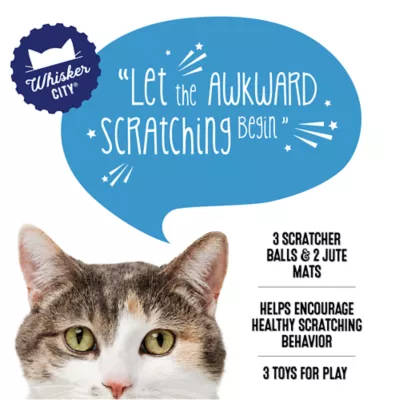 Product Whisker City® Ball Toy Cat Scratcher