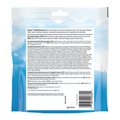 Product Kaytee Timothy Biscuits Baked with Apple Small Animal Treat