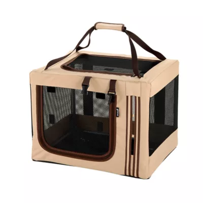 Product Richell® Foldable Travel 3-Way Pet Crate