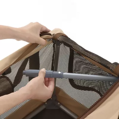 Product Richell® Foldable Travel 3-Way Pet Crate