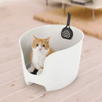 Product Richell® PAW TRAX High Wall Cat Litter Box
