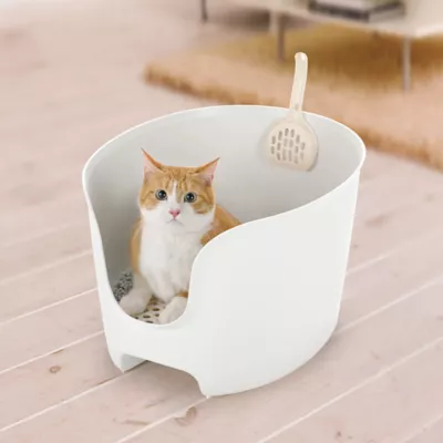 Product Richell® PAW TRAX High Wall Cat Litter Box