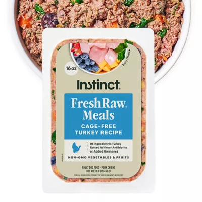 Product Instinct® FreshRaw Meals Adult Frozen Dog Food - Cage-Free Turkey