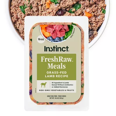 Product Instinct® FreshRaw Meals Adult Frozen Dog Food - Grass-Fed Lamb