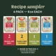 Product Instinct® FreshRaw Meals Sampler Variety Pack Adult Frozen Dog Food - 8 oz Pouches, 6 Count