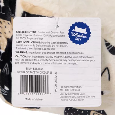 Product Whisker City® Cat Face Cuddler Bed