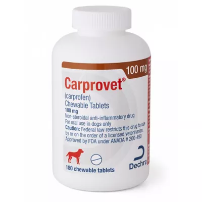 Product Carprovet (Carprofen) Chewable Tablets for Dogs - 100 mg