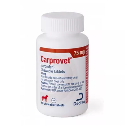 Product Carprovet (Carprofen) Chewable Tablets for Dogs - 75 mg