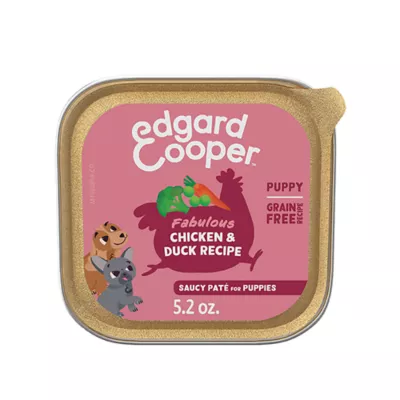 Product Edgard & Cooper Grain Free Puppy Wet Dog Food - Chicken & Duck Saucy Pate
