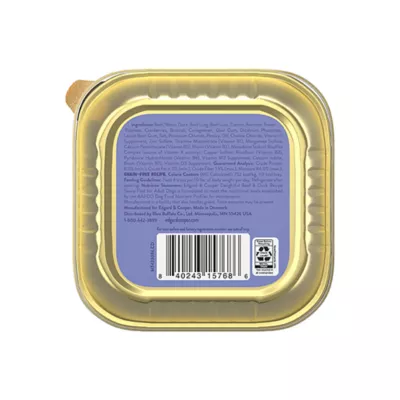 Product Edgard & Cooper Grain Free Adult Wet Dog Food - Beef & Duck Saucy Pate, 5.2 oz