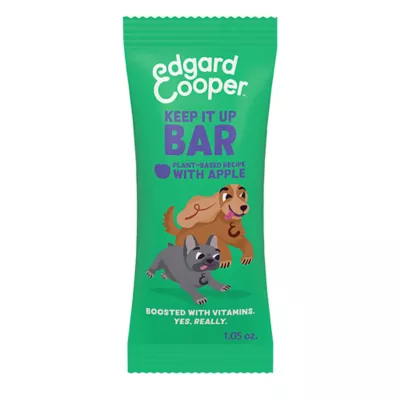 Product Edgard & Cooper Keep It Up Bar Dog Treats - Plant Based Recipe with Apple, 1.05 oz