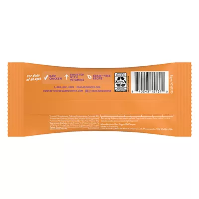 Product Edgard & Cooper Keep It Up Bar Dog Treats - Chicken, 1.05 oz