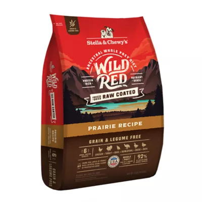 Product Stella & Chewy's Wild Red Raw Coated All Life Stages Dry Dog Food - Grain & Legume Free, Prairie