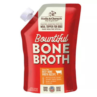 Product Stella & Chewy's Bountiful Bone Broth All Life Stages Dog Food Topper - Beef