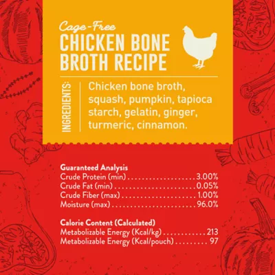 Product Stella & Chewy's Bountiful Bone Broth All Life Stages Dog Food Topper - Chicken