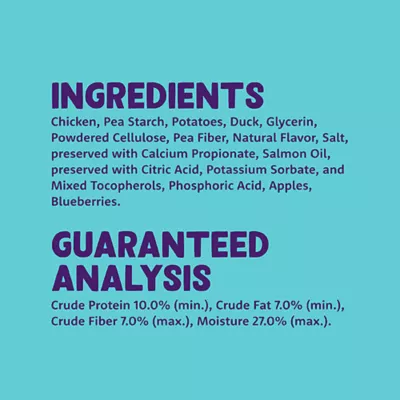 Product Edgard & Cooper Take A Bow Small Bites Puppy Training Dog Treats - Chicken & Duck